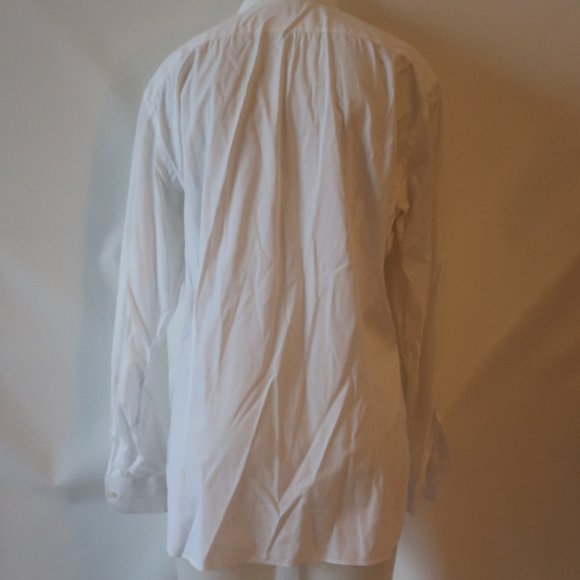 Mens Tod's White Button Down Dress Shirt 42 16 1/2* - Picture 4 of 5